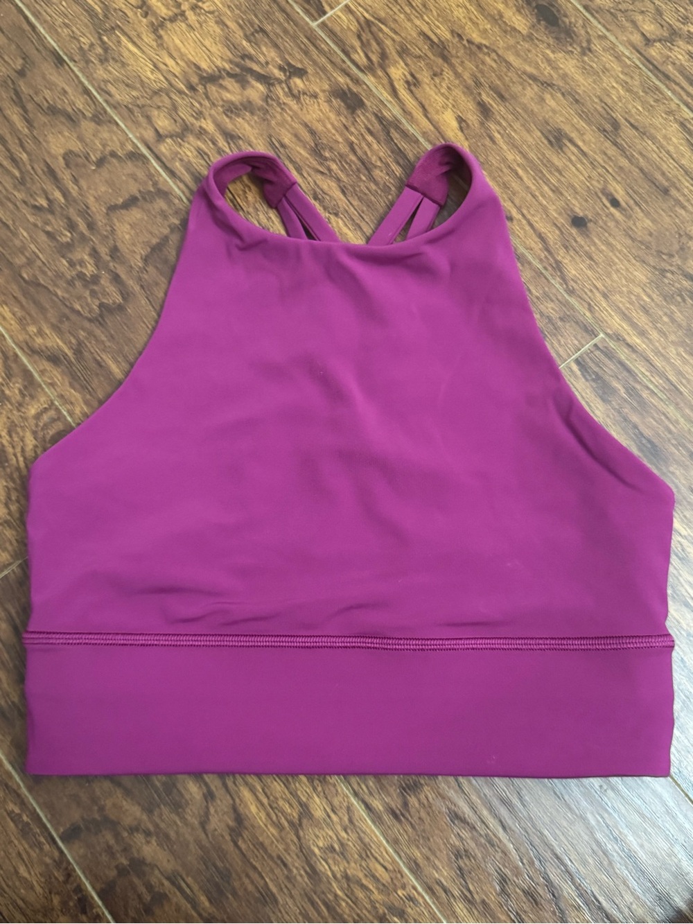Lululemon  Energy Bra High Neck Long Line - size 6 no pads